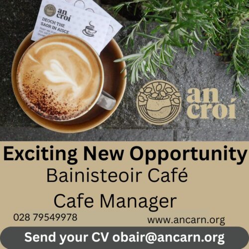 Cafe Manager Job Opportunity