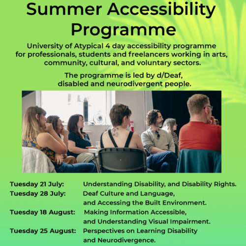 Summer Programme Flyer