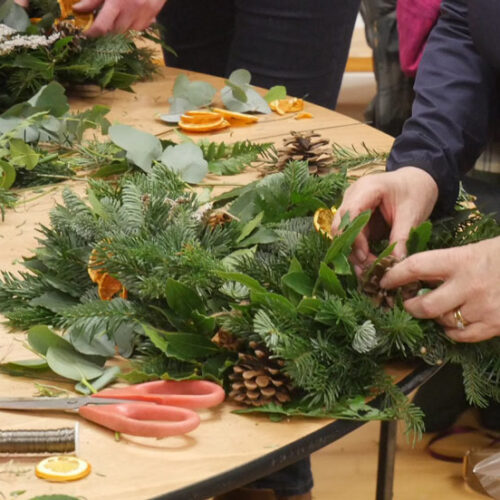 Wreath-making